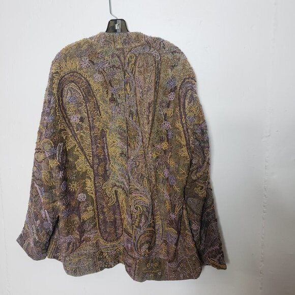 Kipar Ornate Indian Beaded Jacket NWT size 14 - Picture 6 of 8